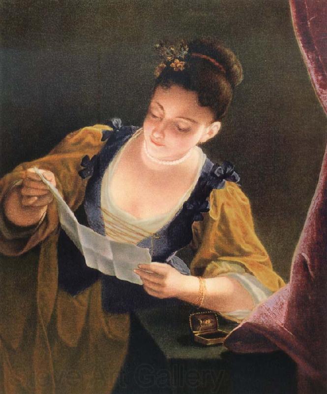 Jean Raoux The  lETTER